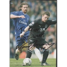 Signed picture of Wayne Rooney the Everton footballer 